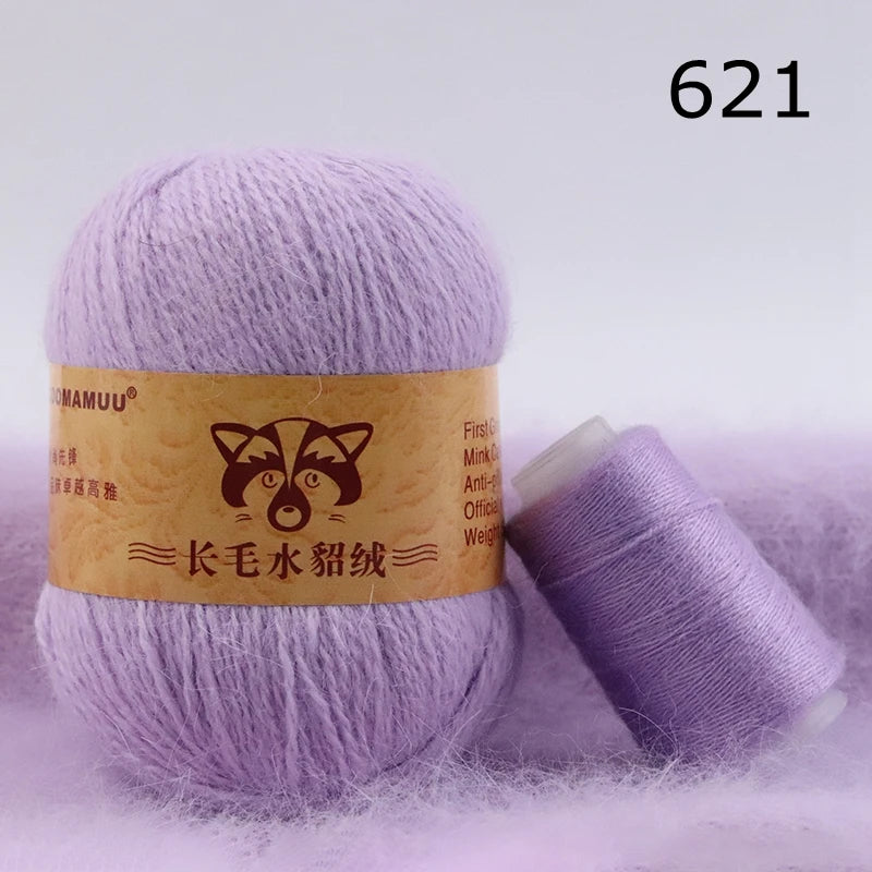 Extra Soft Plush Mink Hair Yarn