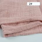Plain Cotton Gauze Linen Fabric