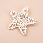 10/15/20 cm Rattan Star Wreath
