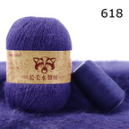 Extra Soft Plush Mink Hair Yarn