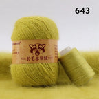 Extra Soft Plush Mink Hair Yarn