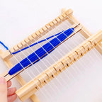 Knitting Loom Mini DIY Traditional Wooden Weaving Loom