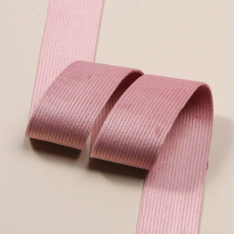 Striped Corduroy Ribbons 15 25 35mm