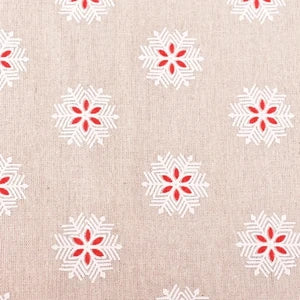 Printed Cotton Linen Fabric