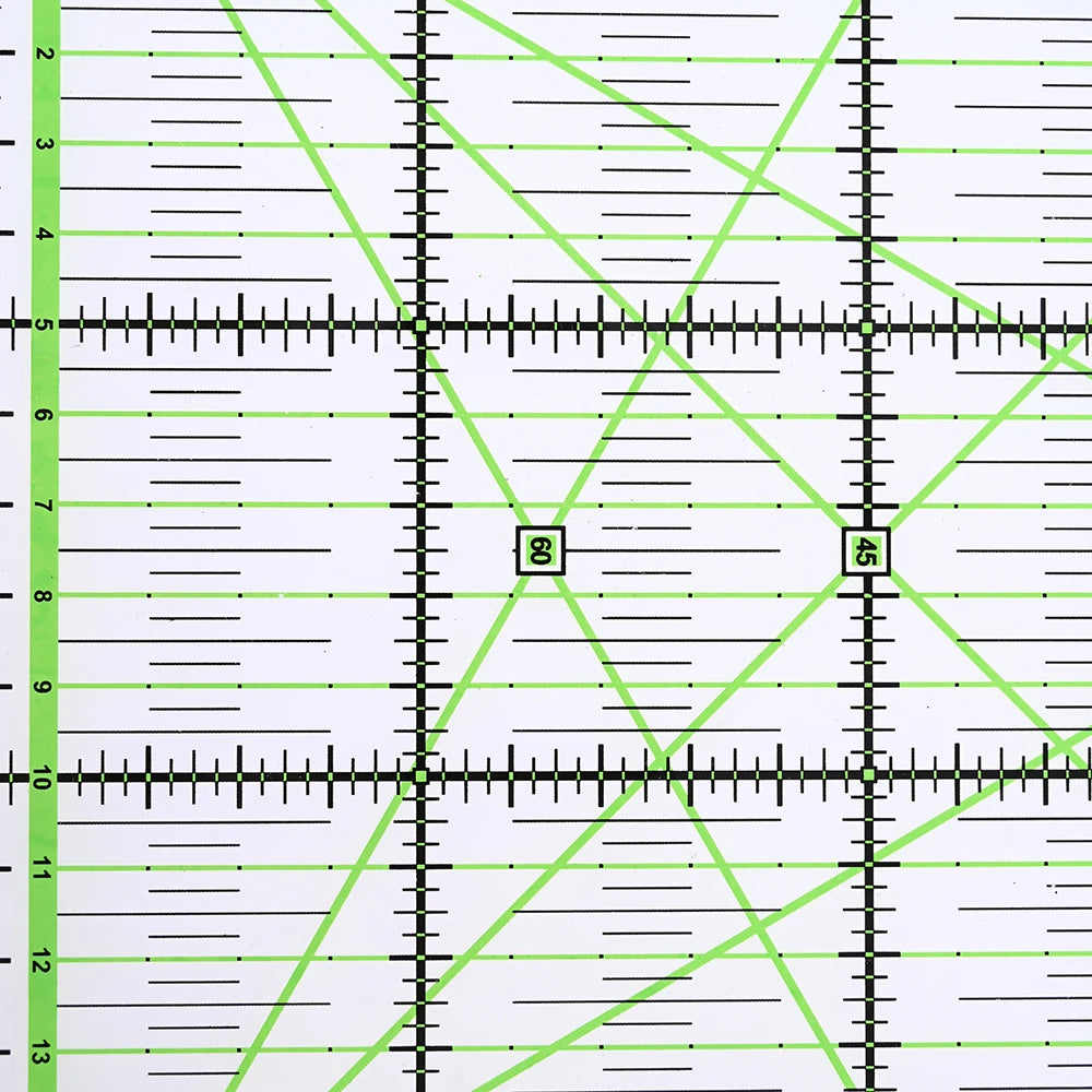 15*15 cm Transparent Quilting Sewing Patchwork Ruler