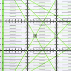 15*15 cm Transparent Quilting Sewing Patchwork Ruler