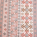 Printed Cotton Linen Fabric