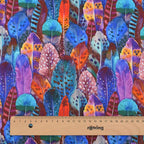 Blue Digital Printed Cotton Fabrics