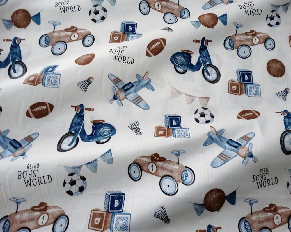 100% Cotton Twill Print