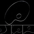 Clear Acrylic Artist Paint Mixing Palette