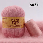 Extra Soft Plush Mink Hair Yarn