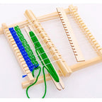 Knitting Loom Mini DIY Traditional Wooden Weaving Loom