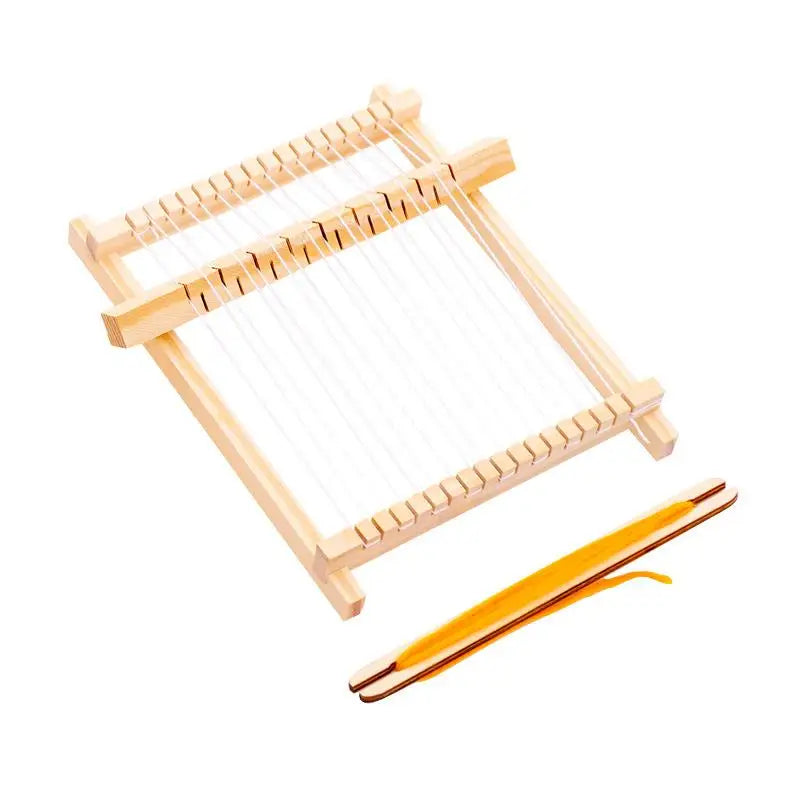 Knitting Loom Mini DIY Traditional Wooden Weaving Loom