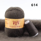 Extra Soft Plush Mink Hair Yarn