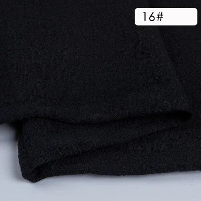 Plain Cotton Gauze Linen Fabric