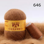 Extra Soft Plush Mink Hair Yarn