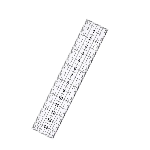 15cm Quilting Patchwork Ruler Fabric