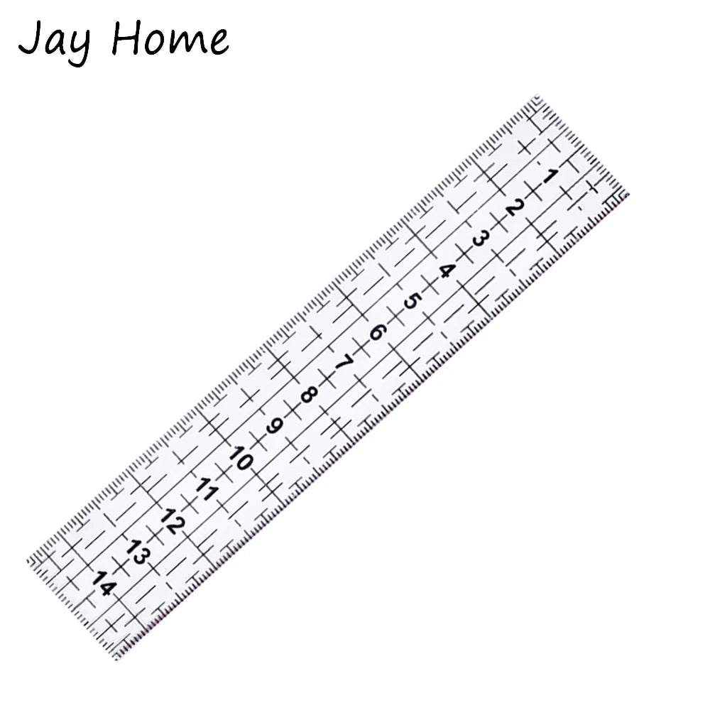 15cm Quilting Patchwork Ruler Fabric