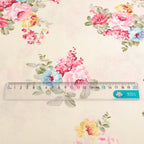 Rose Printed Cotton Fabrics by the Meter