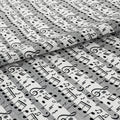 Musical Note 100% Cotton Fabric