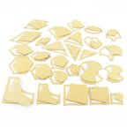 1 Set 54PCS Mixed Quilt Templates Acrylic