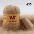Extra Soft Plush Mink Hair Yarn