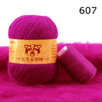 Extra Soft Plush Mink Hair Yarn