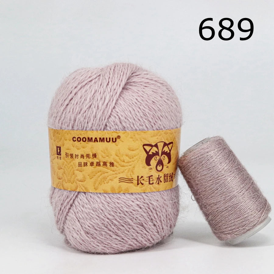 Extra Soft Plush Mink Hair Yarn