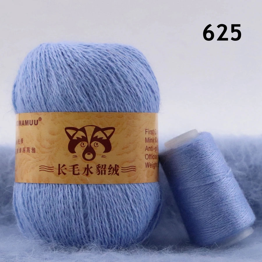 Extra Soft Plush Mink Hair Yarn