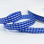 5yards/Lot 10mm Plaid Ribbon Christmas
