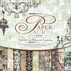 12 Inch Retro Paper Bag Scrapbook Paper