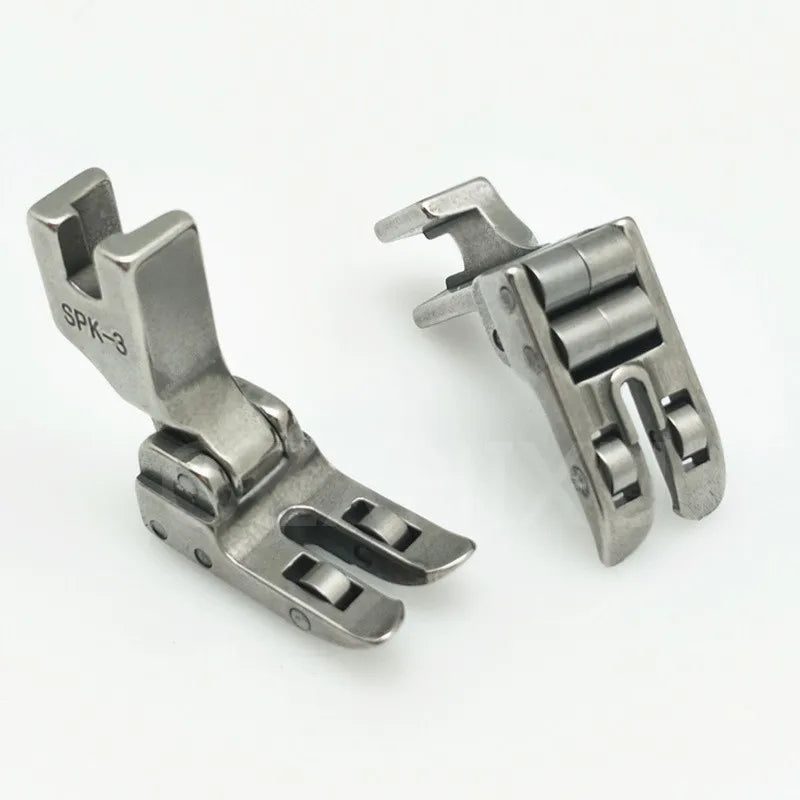 SPK-3 Roller Presser Foot Snap-On High Shank Leather