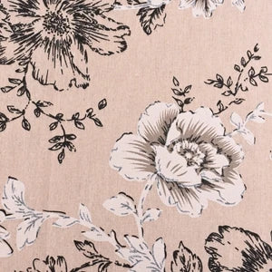 Printed Cotton Linen Fabric