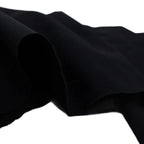 Pure Black Cotton Fabric