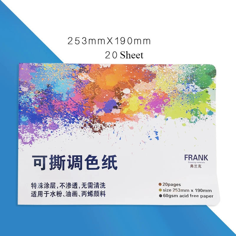 Artist Disposable Tear-Off Palette Paper