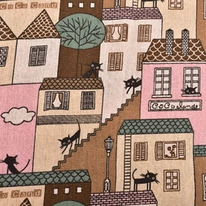 Printed Cotton Linen Fabric