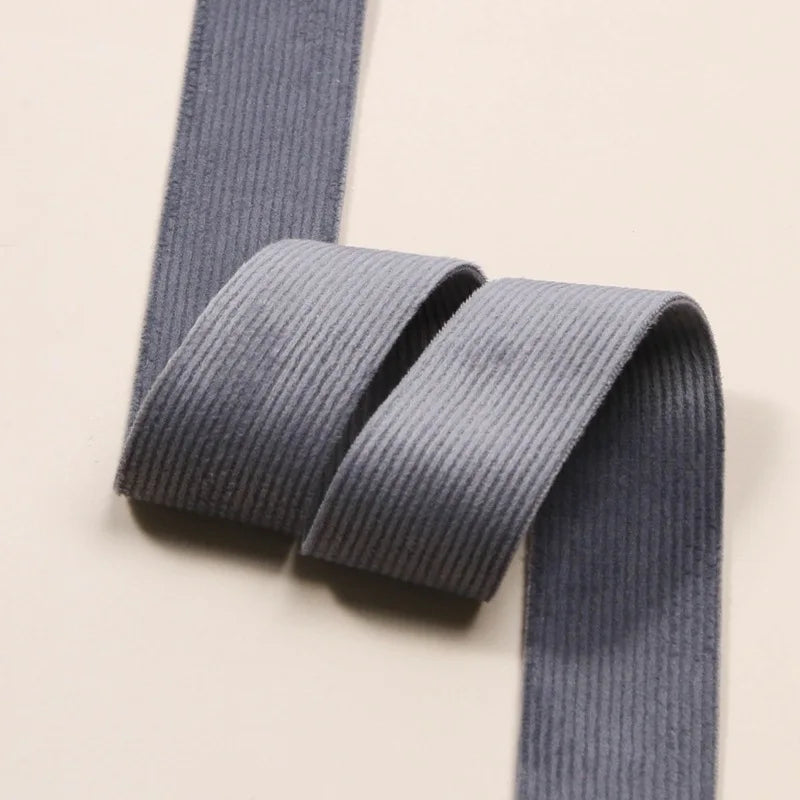 Striped Corduroy Ribbons 15 25 35mm