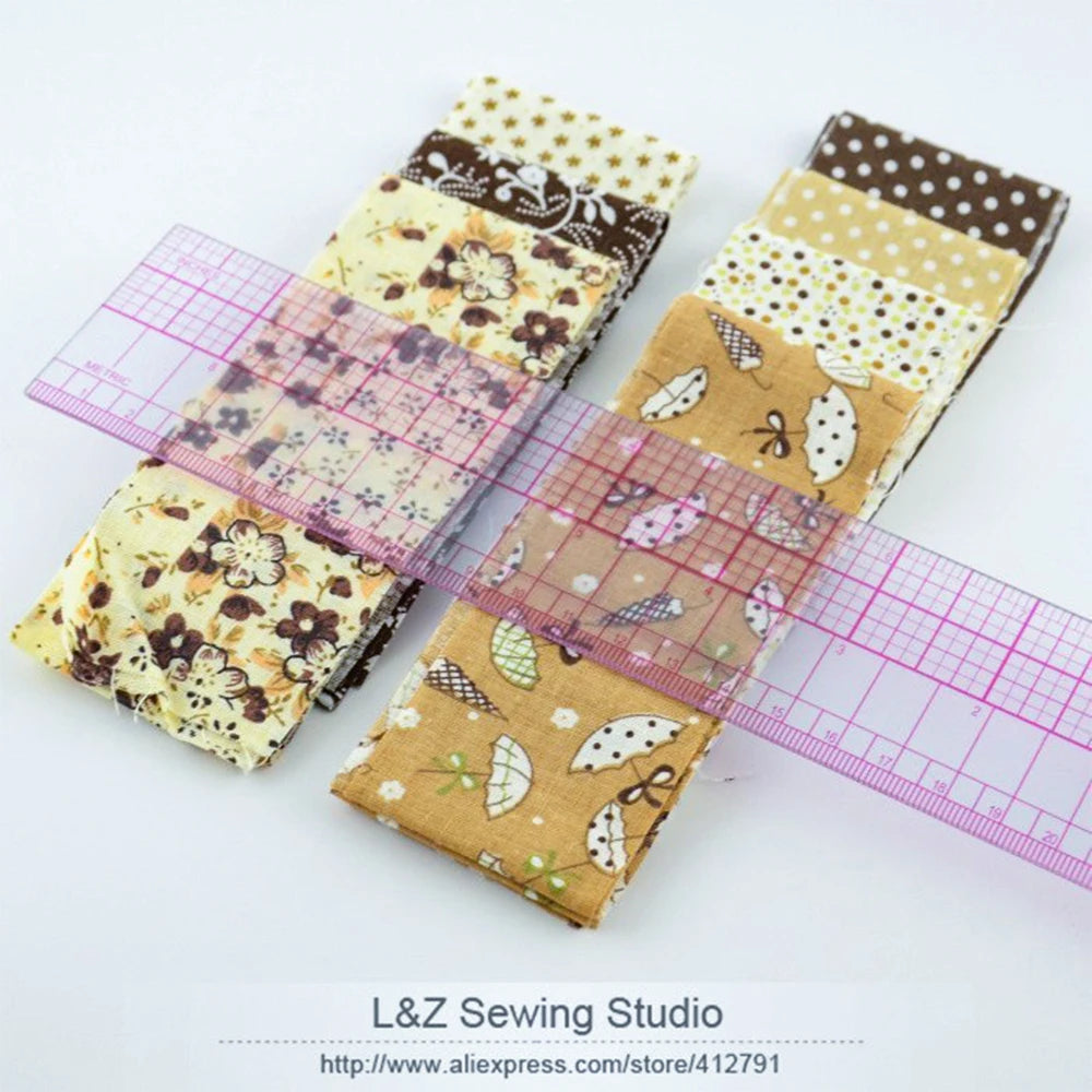 7pcs 100% Cotton Jelly Roll Fabric Strips