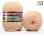 50g/ball silk cashmere yarn