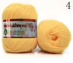 50g/ball silk cashmere yarn