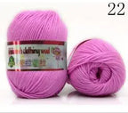 50g/ball silk cashmere yarn