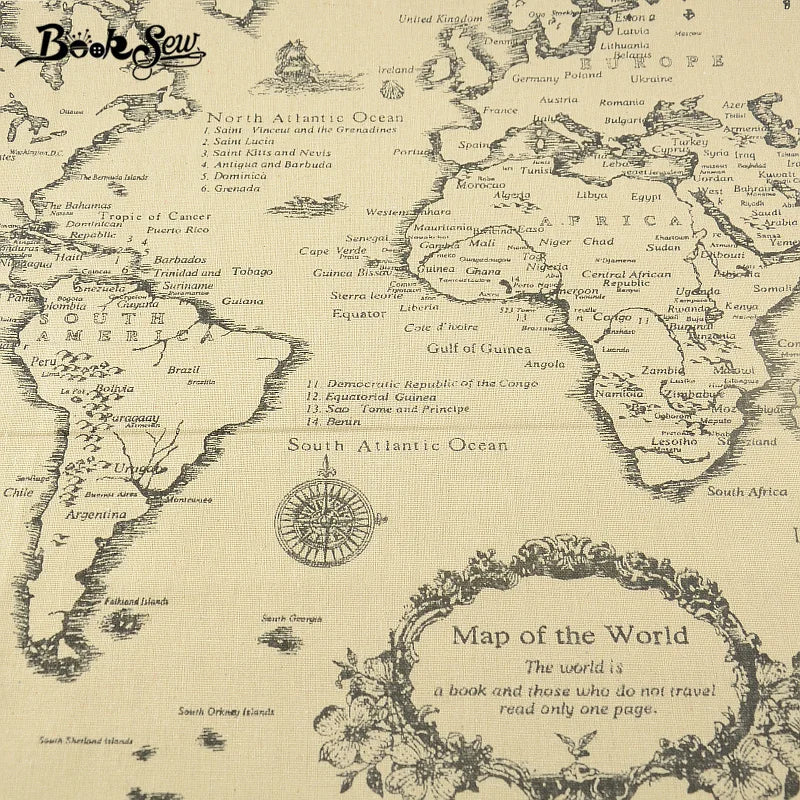 African Ankara Fabric Sewing Linen Fabric