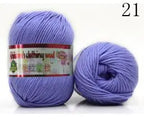 50g/ball silk cashmere yarn
