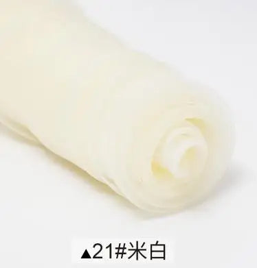 0.45/1/3/5m Organza Fabric