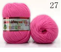 50g/ball silk cashmere yarn