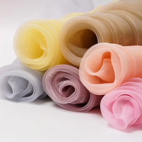 0.45/1/3/5m Organza Fabric