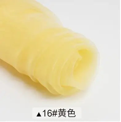 0.45/1/3/5m Organza Fabric