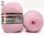 50g/ball silk cashmere yarn