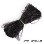 20Yards/lot 3mm Organza Ribbon