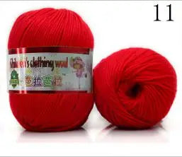 50g/ball silk cashmere yarn